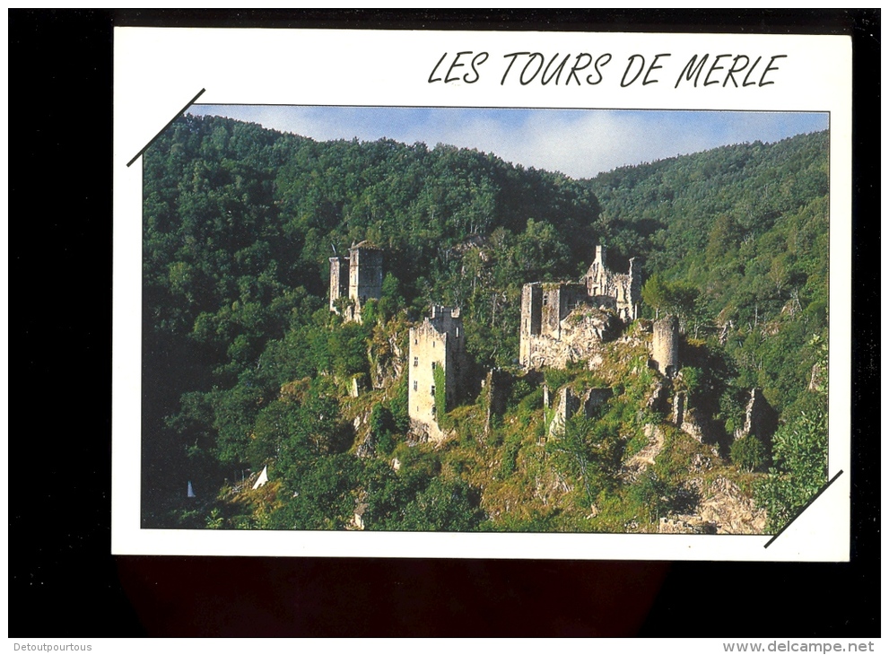 SAINT ST GENIEZ O MERLE : LES TOURS DE MERLE Corrèze 19 - Autres & Non Classés