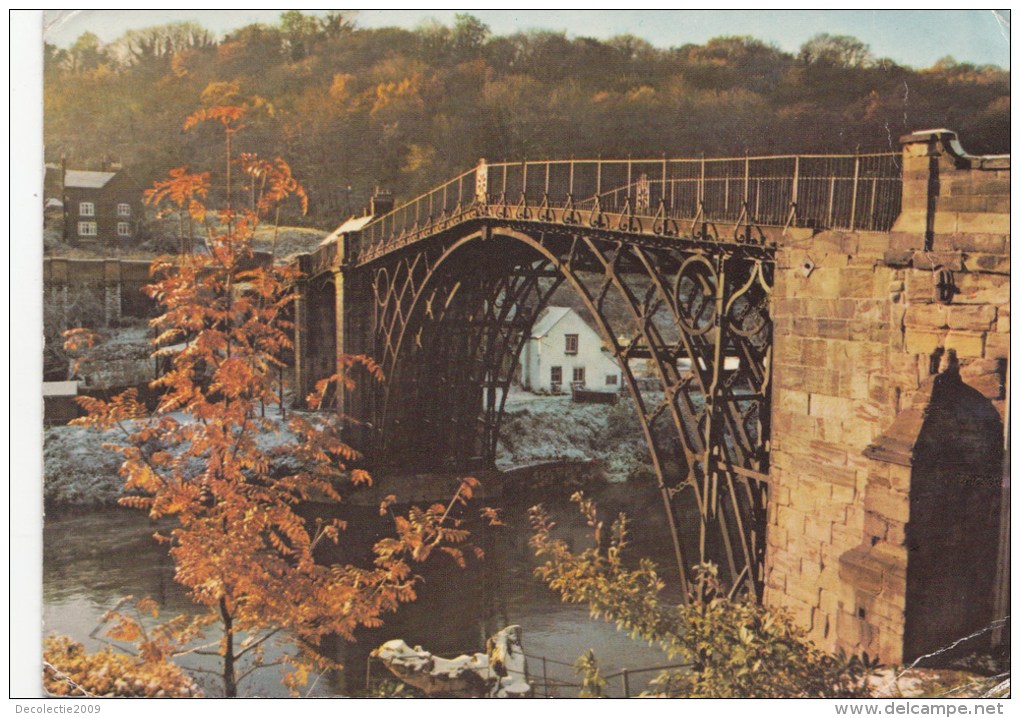 B75843 The Iron Bridge Shropshire  2 Scans - Shropshire