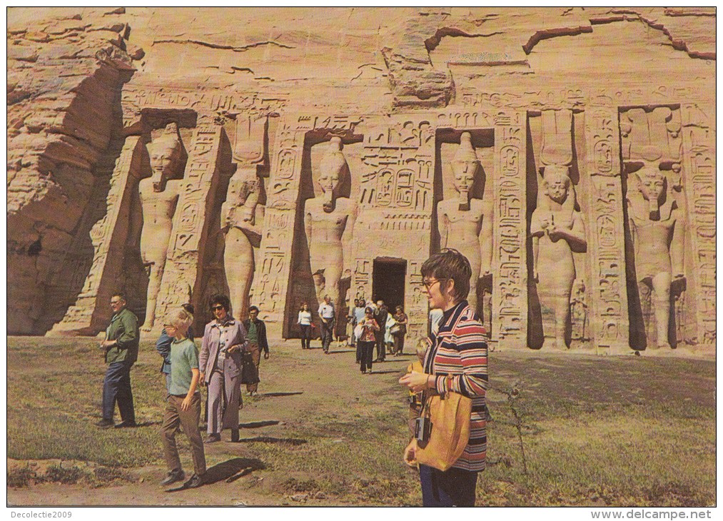 B76017 The Temple Of Abu Sembel   2 Scans - Tempels Van Aboe Simbel