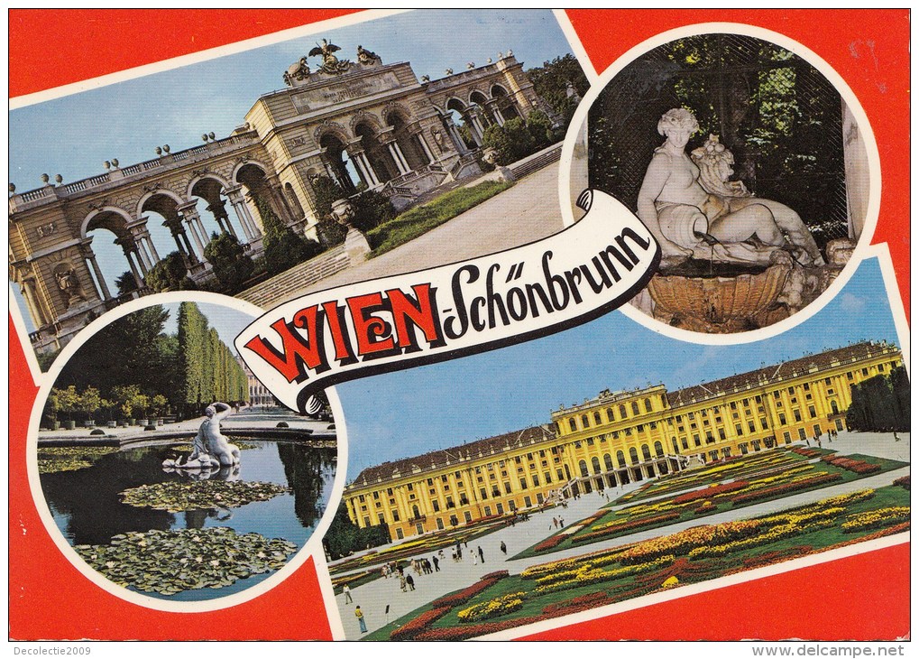 B76026 Wien Schonbrunn    2 Scans - Schloss Schönbrunn