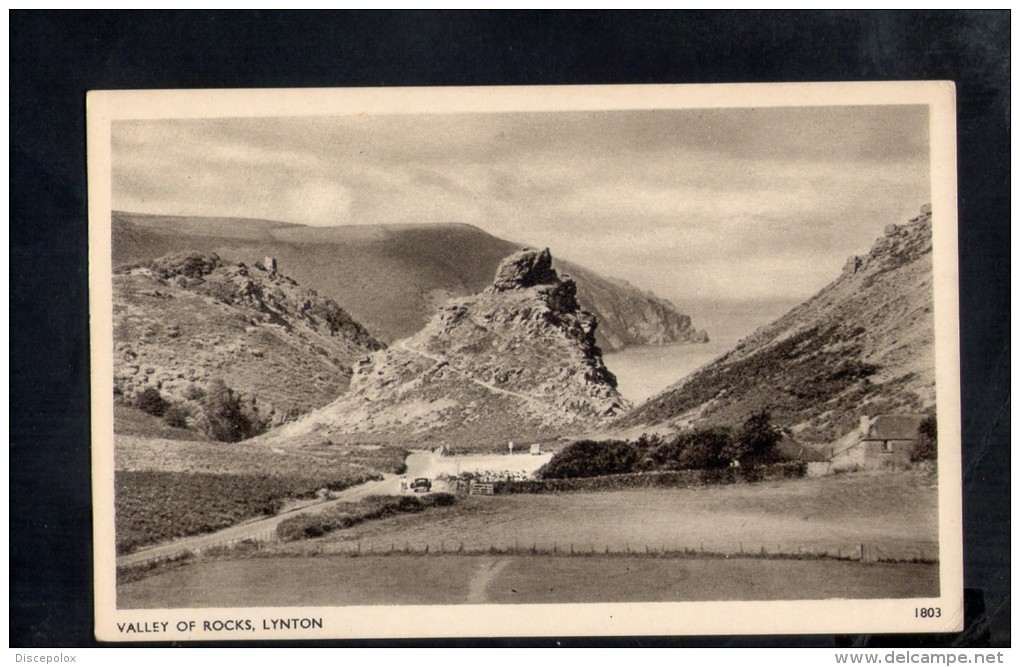 F937 Lynton : Valley Of Rocks - England - Ed. Sunny South - Lynmouth & Lynton