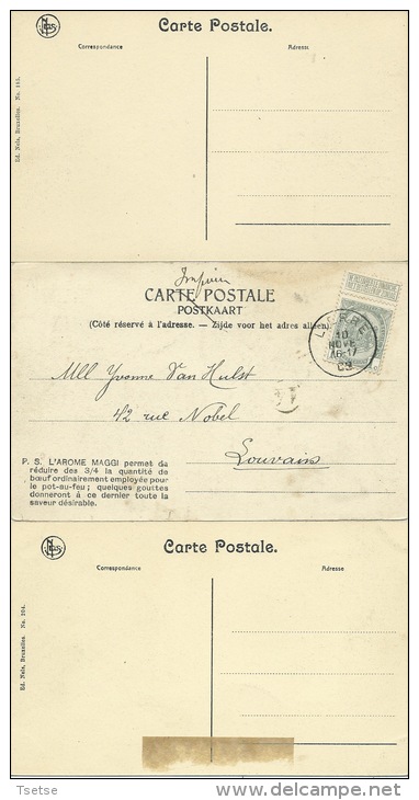 Leers Et Fosteau - Le Château  - 3 Cartes ( Voir Verso ) - Thuin