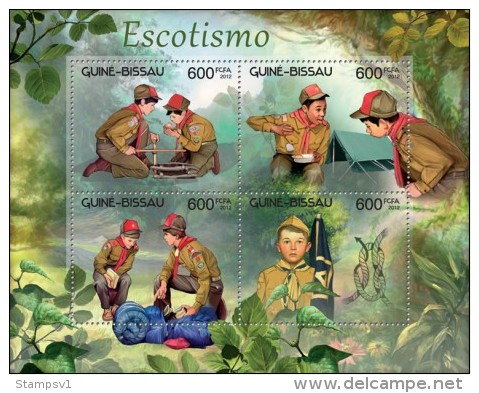 Guinea Bissau. 2012 Scouting. (606a) - Other & Unclassified