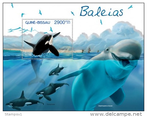 Guinea Bissau. 2012 Whales. (602b) - Wale