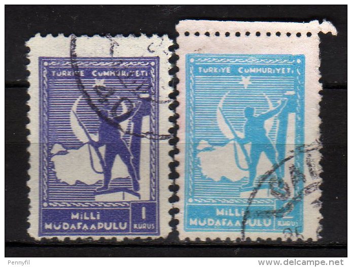 TURCHIA - 1941 YT 963+964 USED - Used Stamps