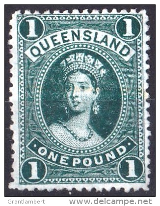 Queensland 1882 1 Pound SG 161 Unused - Ungebraucht