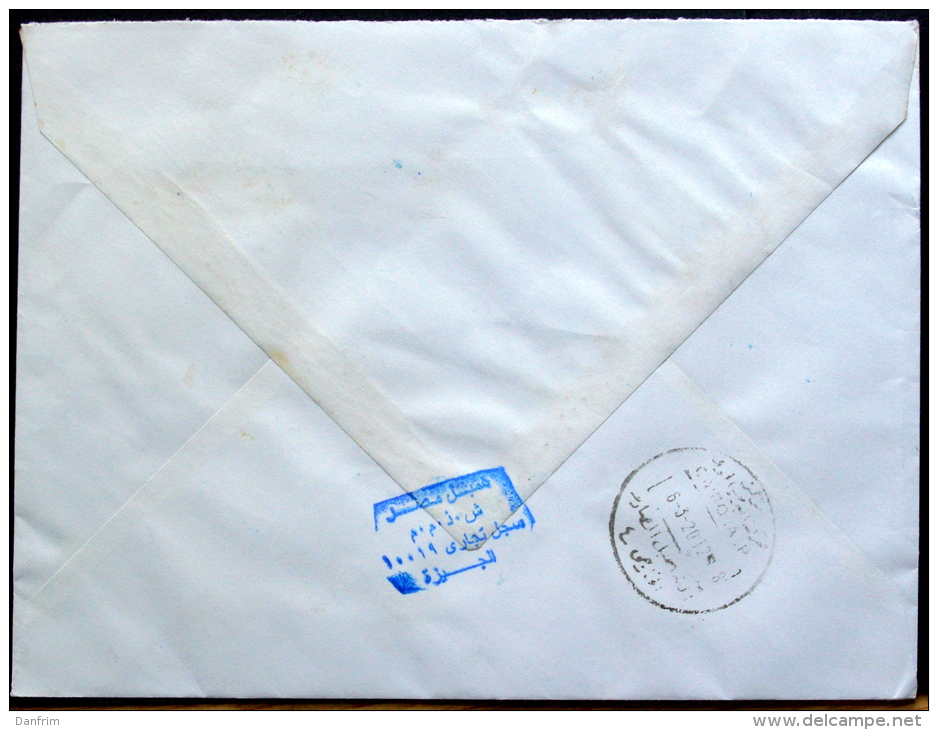 Egypt 2013 Letter To Denmark ( Lot 2124 ) - Covers & Documents