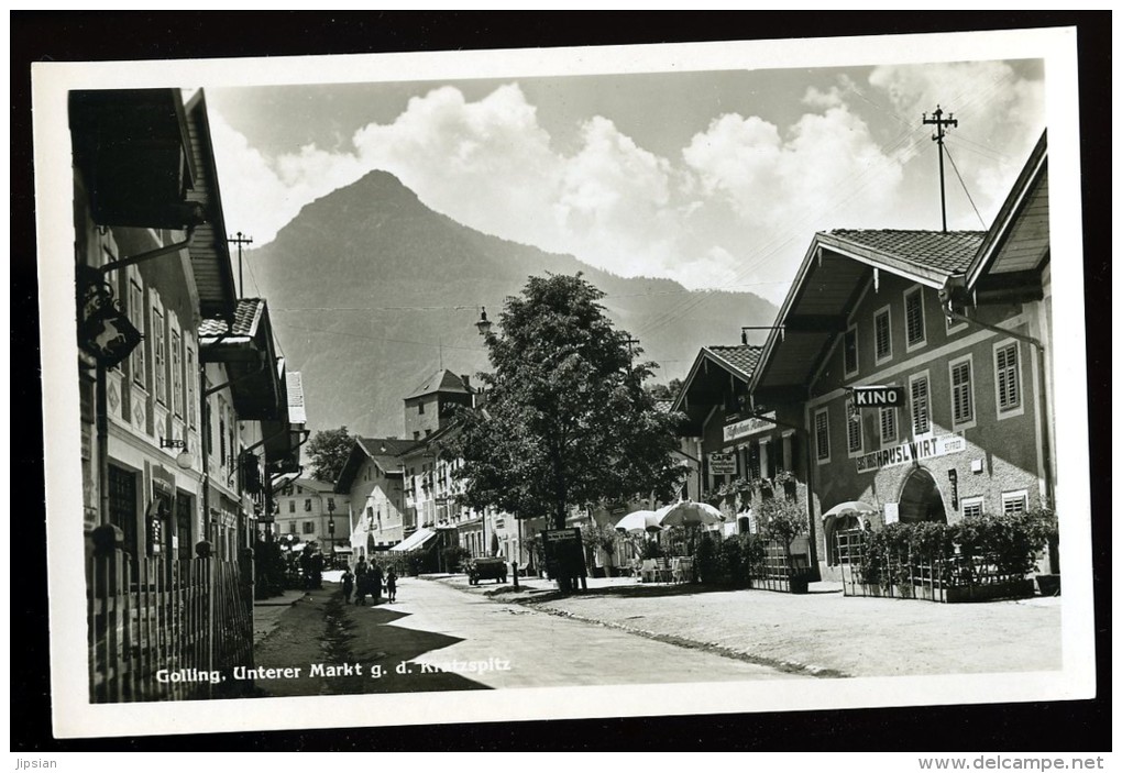 Cpa Autriche Golling Unterer Markt G.d. Kratzspitz    MABT22 - Autres & Non Classés