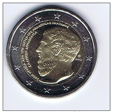 Grecia - 2 Euro Commemorativo Anno 2013 - Platone - Greece