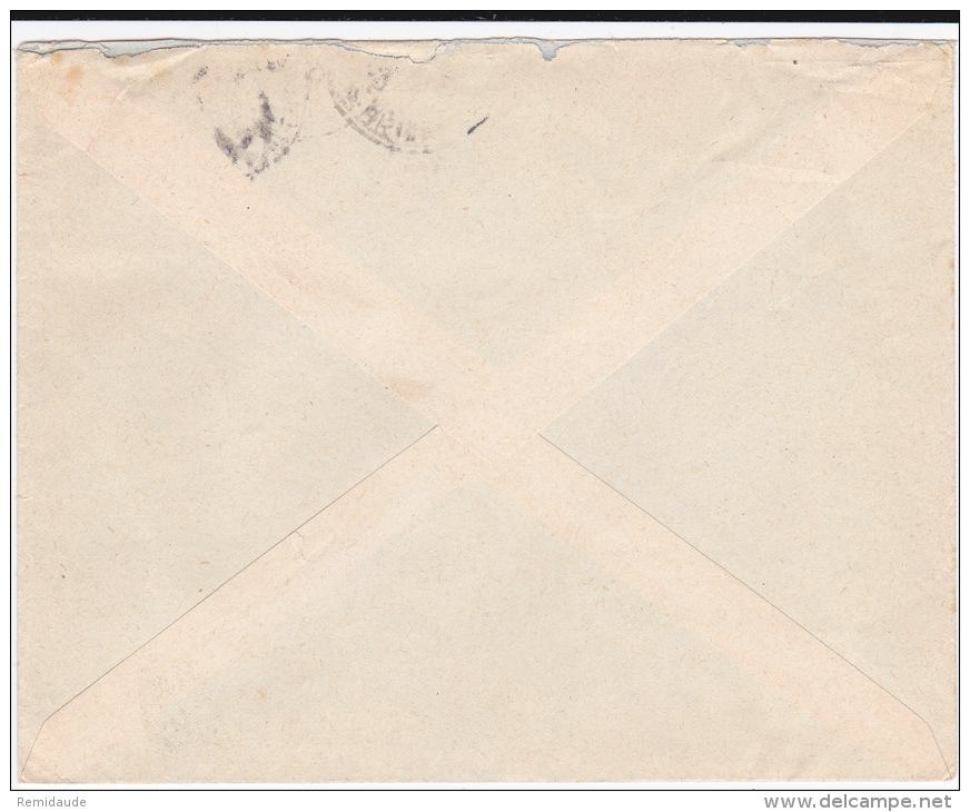 TUNISIE - 1959 - ENVELOPPE RECOMMANDEE De SFAX Pour TUNIS - Tunisia