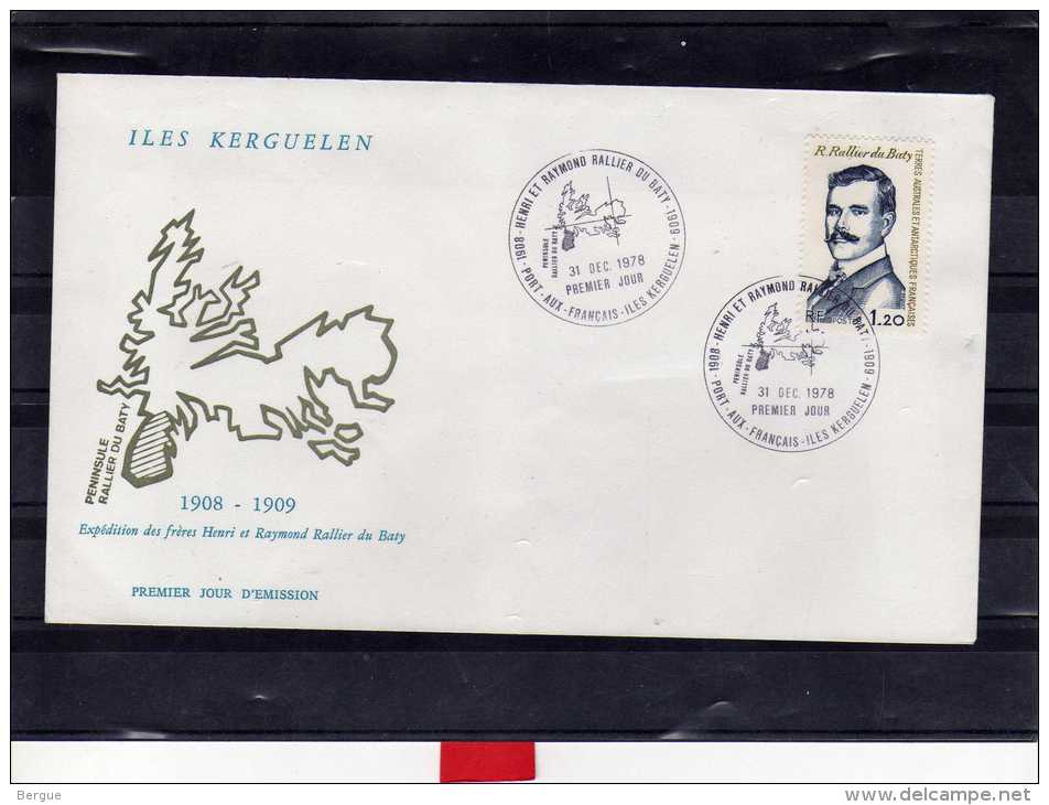 T A A F ENV.  1ER JOUR TIMBRES N° 76 - FDC