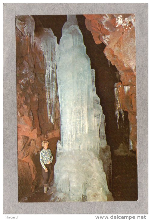 42073   Stati  Uniti,  Crystal  Ice  Caves -  Within The  Great  Volcanic  Rift -  American Falls -  Idaho,  NV(scritta) - Idaho Falls