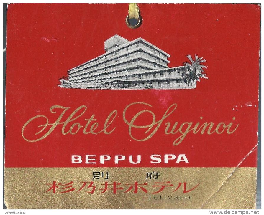 Japon/Hotel Suginoi/Beppu SPA/l/ Années 1960-1970       JAP3 - Etiquettes D'hotels