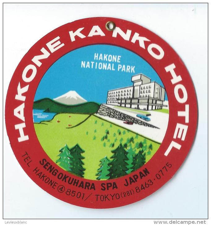 Japon/ Hakone Kanko Hotel/ Sengokuhara SPA Japan/ Années 1960-1970       JAP7 - Hotel Labels