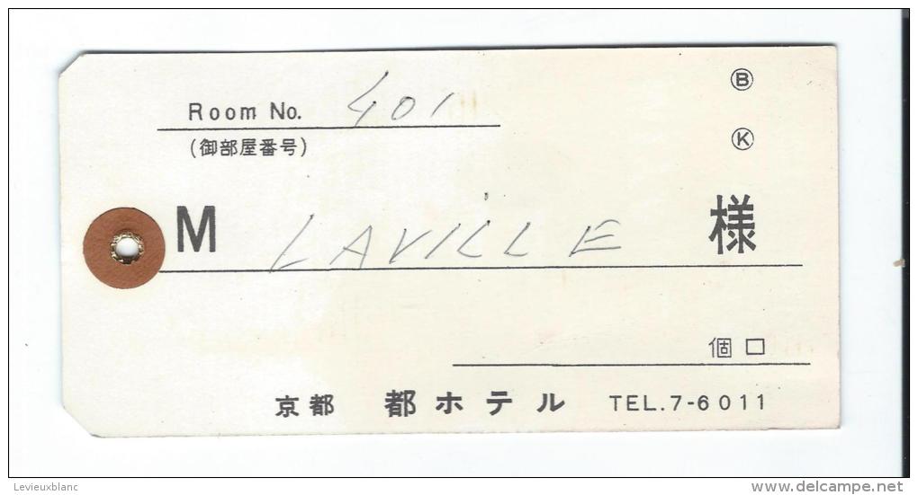 Japon/ Miyako  Hotel/ Kyoto Japan / Années 1960-1970       JAP8 - Hotel Labels