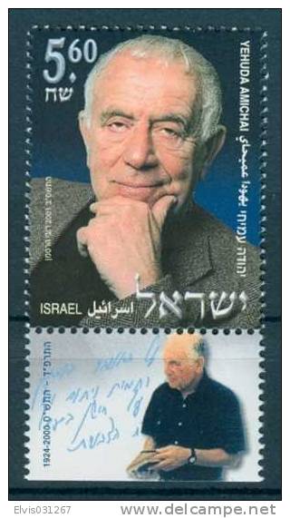 Israel - 2001, Michel/Philex No. : 1642 - MNH - *** - - Ungebraucht (mit Tabs)