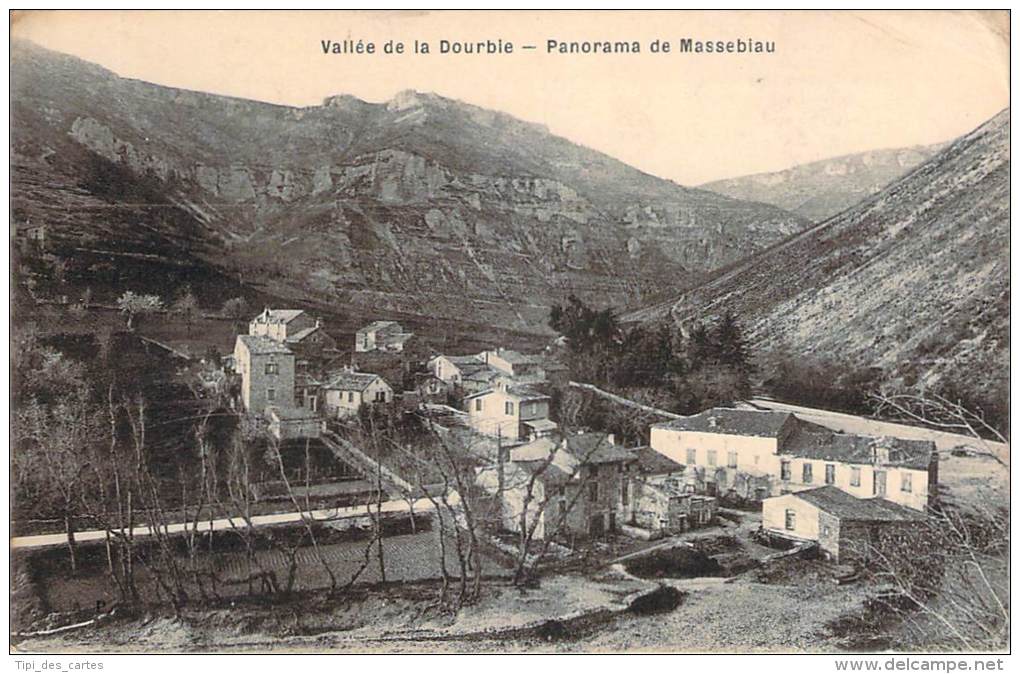 12 - Vallée De La Dourbie - Panorama De Massebiau - Other & Unclassified