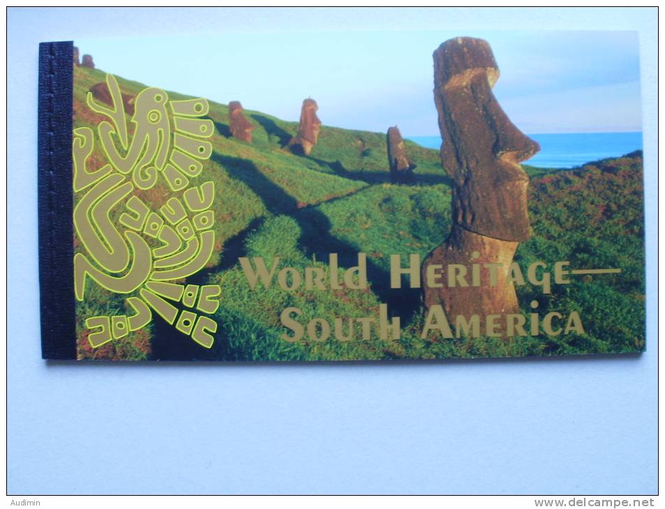 UNO-New York 1066/72 MH 12 Booklet 12 ++/mnh, UNESCO-Welterbe: Südamerika - Cuadernillos