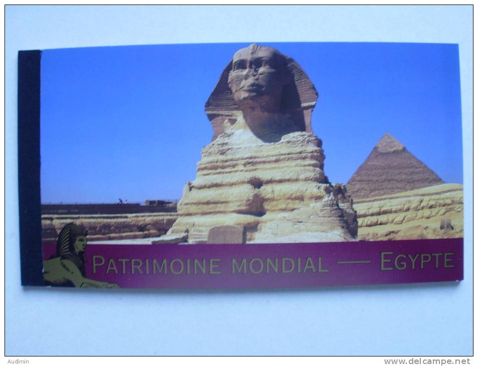 UNO-Genf 520/5 MH 10 Booklet 10 ++ Mnh, UNESCO-Welterbe: Ägypten - Markenheftchen
