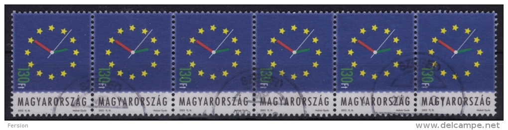 2003 - European Community - Stripe - Hungary - EU-Organe