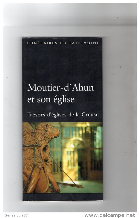 23 - MOUTIER D' AHUN ET SON EGLISE - CREUSE- - Limousin