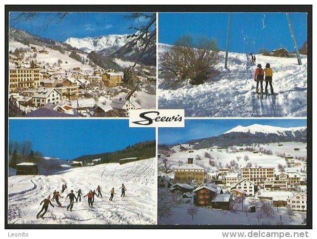 SEEWIS Prättigau Skilift FLENSA 1979 - Seewis Im Prättigau