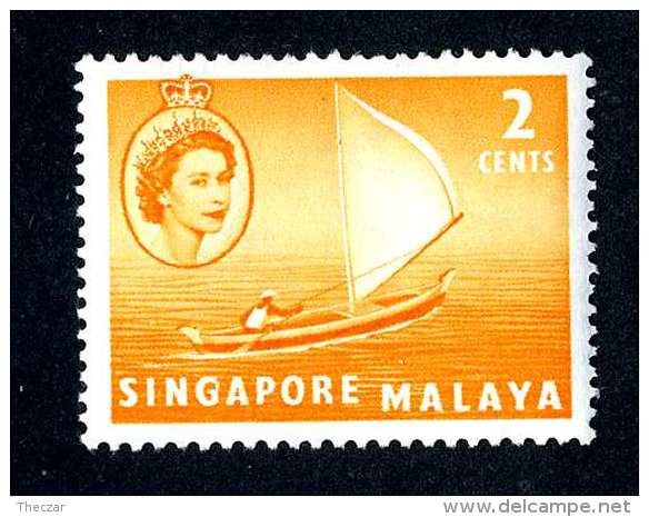 4664x)  Singapore 1955 - Scott # 29  ~mnh**  ~ Offers Welcome! - Singapour (...-1959)