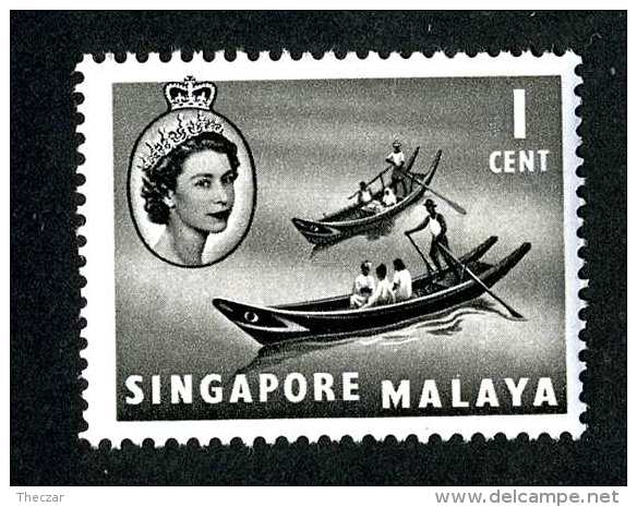 4666x)  Singapore 1955 - Scott # 28  ~mnh**  ~ Offers Welcome! - Singapour (...-1959)