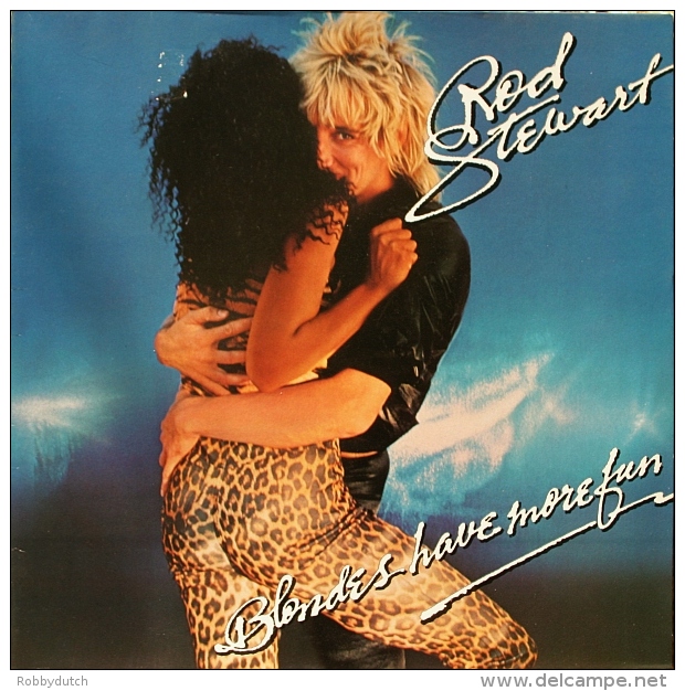 * LP *  ROD STEWART - BLONDES HAVE MORE FUN (Holland 1978 EX-!!!) - Rock