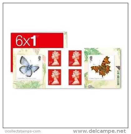 Great Britain 2013  Vlinders  Butterflies  Boekje  Booklet  Postfris/mnh/neuf - Neufs