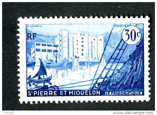 4691x)  St Pierre & Miquelon 1955 - Scott # 346  ~mnh**~ Offers Welcome! - Unused Stamps