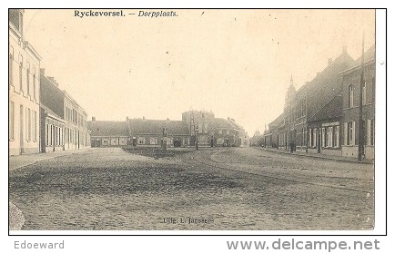 RV70     RIJKEVORSEL     1924   DORPPLAAST - Rijkevorsel