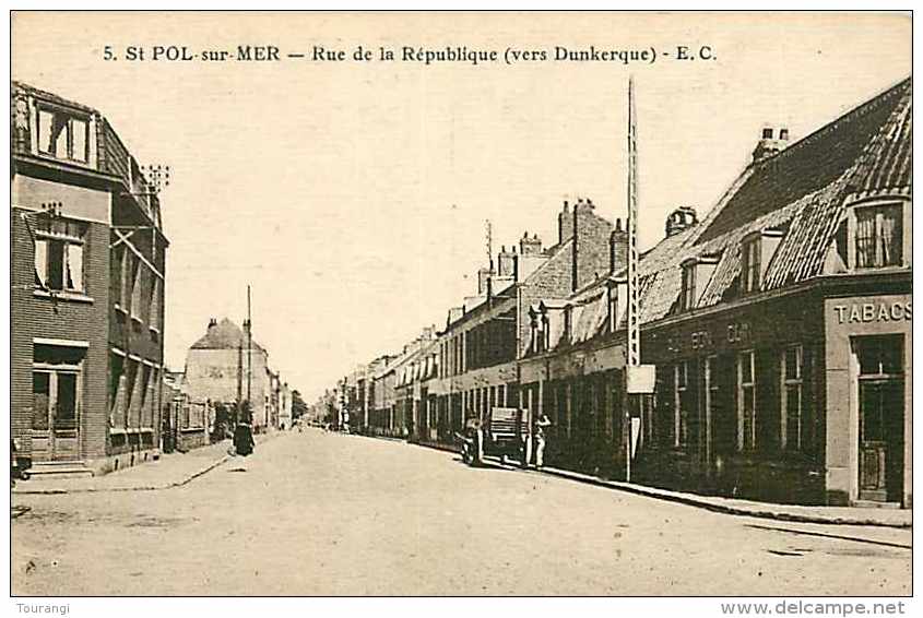 Sept13 1027 : Saint-Pol-sur-Mer  -  Rue De La République - Saint Pol Sur Mer