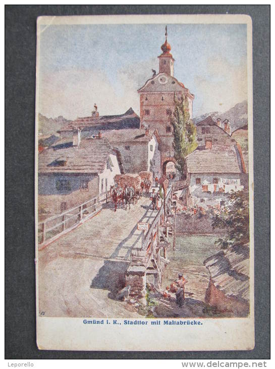 AK GMÜND B. Spittal Drau Ca.1920 //  D*9031 - Spittal An Der Drau