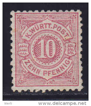 Württemberg MiNr. 46a ** - Mint