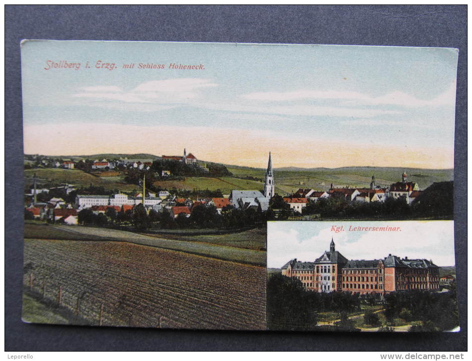 AK STOLLBERG Erzgebirge Ca.1910  //  D*9052 - Stollberg (Erzgeb.)