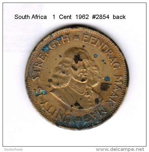 SOUTH AFRICA    1  CENT  1962  (KM # 57) - Zuid-Afrika