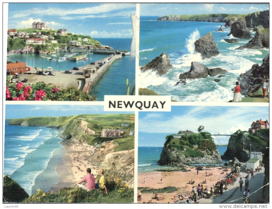 (S-800) UK - Newquay (underpaid And Taxed - See Back) - Newquay