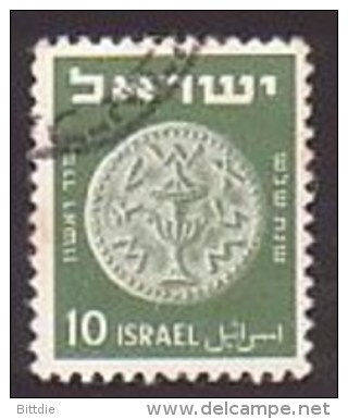 Israel  24 , O   (D 1195) - Gebruikt (zonder Tabs)