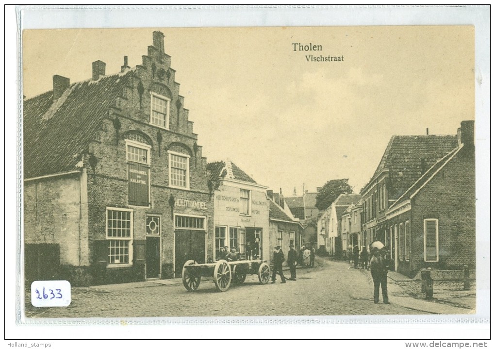 THOLEN * VISCHSTRAAT * ANSICHTKAART * CPA * (2633) - Tholen