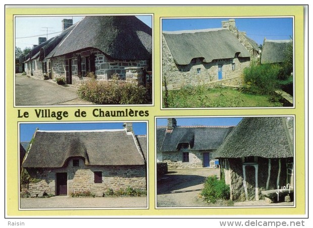 Finistère  Le Village Des Chaumières  Kerascoët Chaumières Bretonnes  1994  TBE - Névez