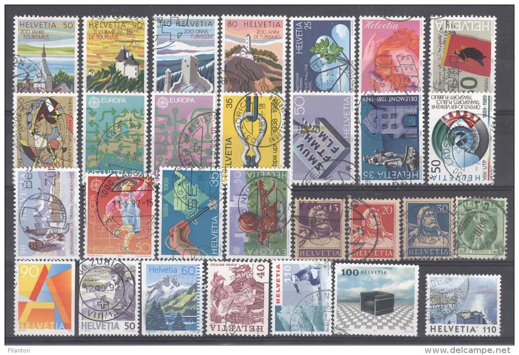 HELVETIA - Sélection Nr 254 - Gest./obl. - Collections