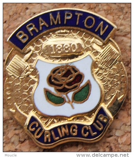 BRAMPTON CURLING TEAM -1880 -  ROSE NOIRE   -   (6) - Sport Invernali