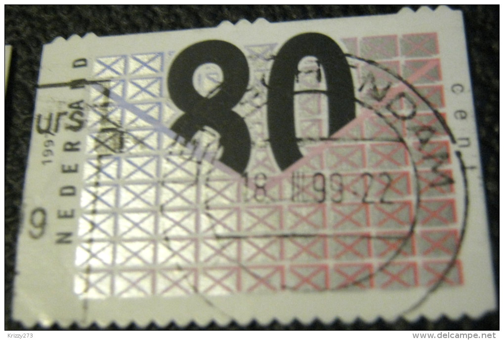 Netherlands 1997 Business Post 80c - Used - Usati