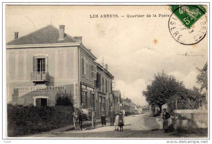 LES ABRETS - Quartier De La Poste   (61497) - Les Abrets