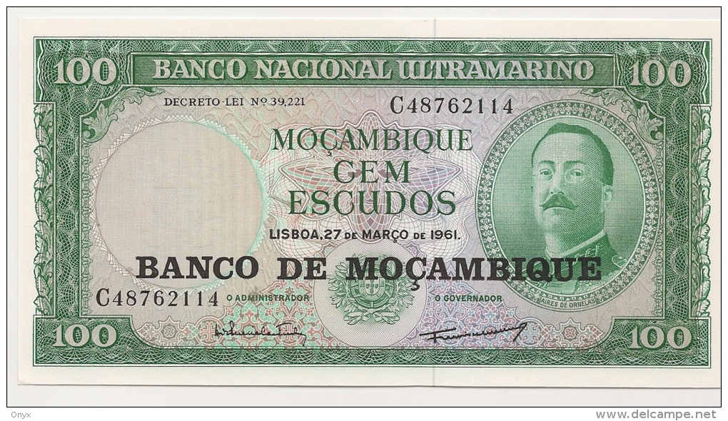 AFRIQUE / MOZAMBIQUE - 100 ESCUDOS - UNC - Moçambique