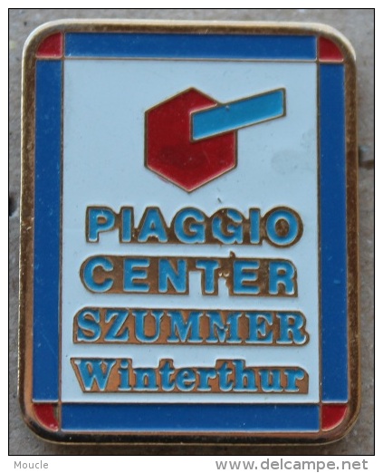 PIAGGIO CENTER SZUMMER WINTERTHUR SCHWEIZ - WINTERTHOUR SUISSE -  (BLEU) - Motos