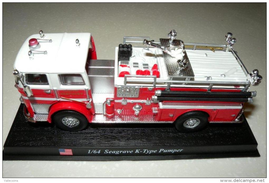 Fire Truck USA - SEAGRAVE K-TYPE Pumper - 1/64 Pompiers Feuerwehr V.Fuoco - Trucks, Buses & Construction