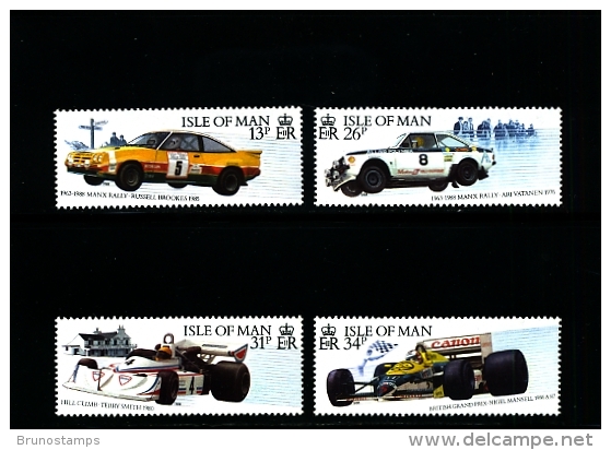 ISLE OF MAN - 1988  MOTOR SPORT  SET  MINT NH - Isle Of Man