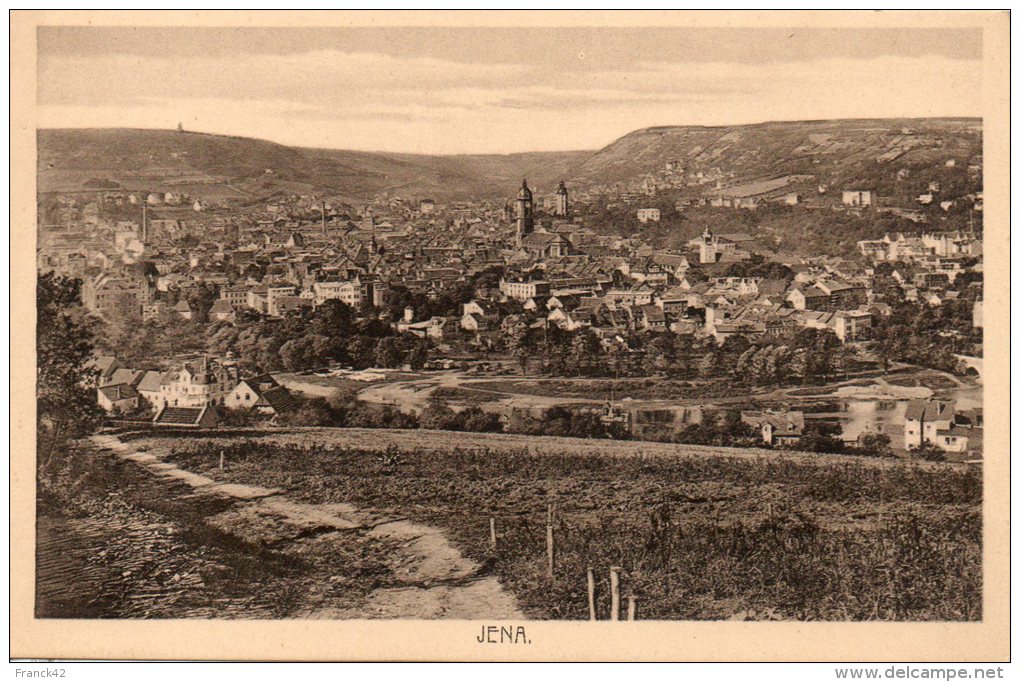 Allemagne. Iena. Vue Générale - Jena